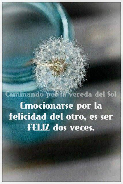 Caminando por la vereda del sol frases de buenas noches. Felicidad doble | Frases reflexion, Ser feliz, Reflexiónes