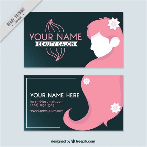 Maybe you would like to learn more about one of these? Free Vector | Beauty salon business card