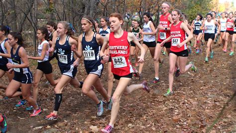 Girls Cross Country Around The Divisions