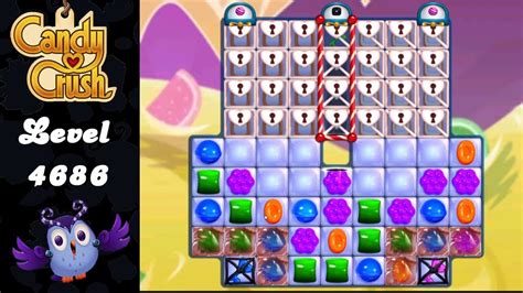 Candy Crush Saga Level 4686 Youtube