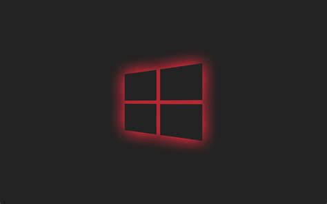 2560x1600 Resolution Windows 10 Logo Red Neon 2560x1600 Resolution