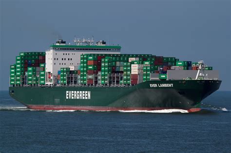 Evergreen Container Vessel Cargo Ship Wallpaper Click To View Pictures Lion Live Wallpaper
