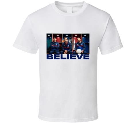 Please, watch in hd!(+eng subs)hi! Ted Lasso Believe Tshirt Sudeikis Football Soccer Richmond T Shirt