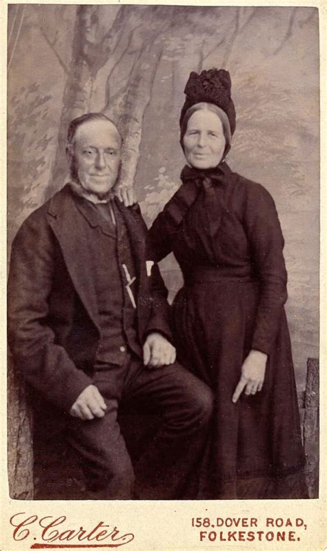 folkestone couple in mourning english albumen carte de visite circa 1885 la mode weibliche