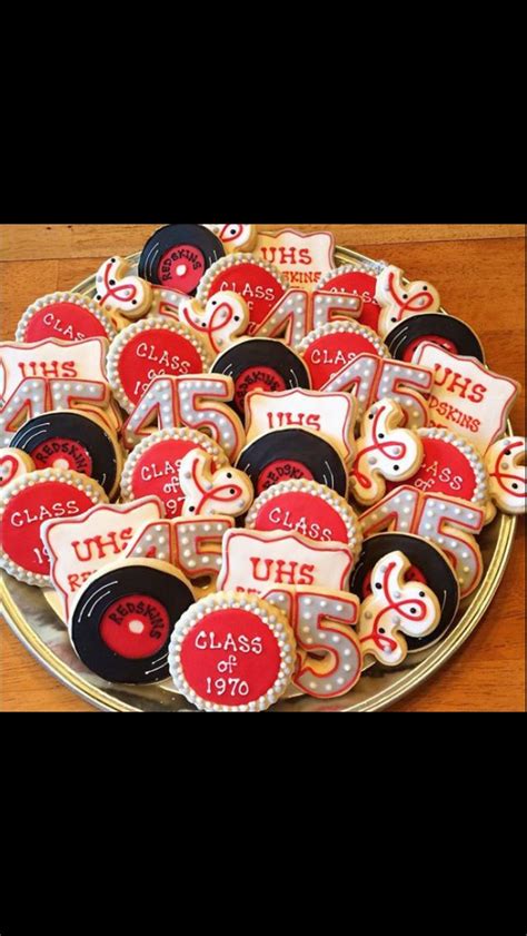45th Class Reunion With 45 Rpm Records Class Reunion Favors Class