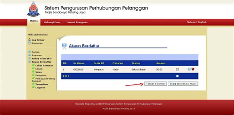 Sila aktifkan semula akaun sekiranya anda pernah mendaftar melalui sistem eperjawatan atau sistem epay@mbpj. Cucu Tok Awang: Paying denda using MBPJ online