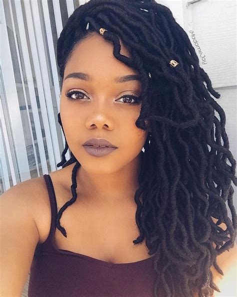 Fabulous Funky Ways To Pull Off Faux Locs Faux Locs Hairstyles