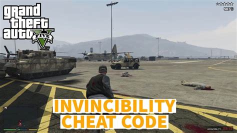 Gta 5 Invincibility Cheat Code Youtube