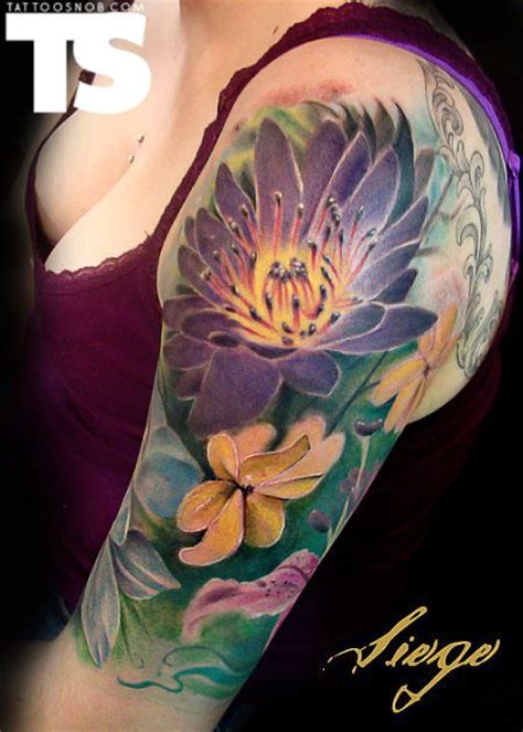40 Unbelievably Beautiful Realistic Flower Tattoos Amazing Tattoo Ideas