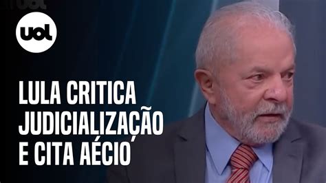 Lula na CNN Aécio Neves é culpado pelo clima de animosidade YouTube