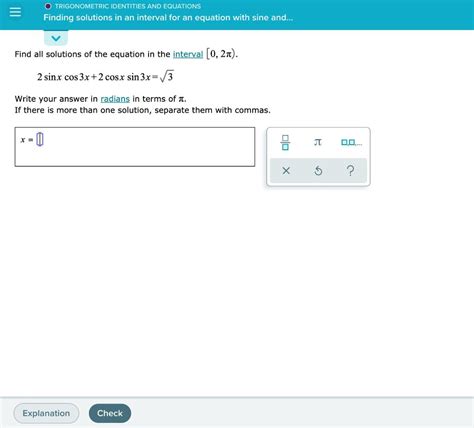 Solved Trigonometric Identities And Equations Finding