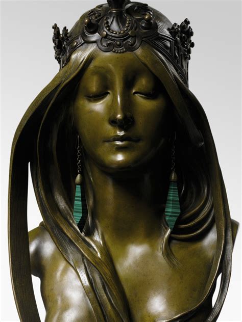 Goldscheider Alphonse Mucha Art Alfons Maria Mucha Lampe Art Deco