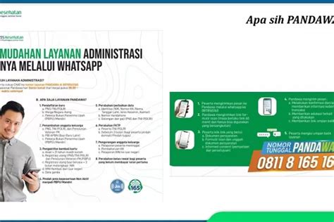 Nomor Dan Jam Operasional Layanan Whatsapp Atau Wa Pandawa Bpjs