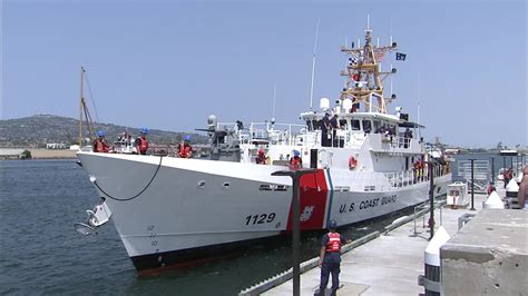New Coast Guard Fast Response Ship Arrives For Duty In San Pedro Abc7