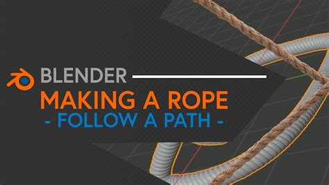 Making A Rope Blender Basics Youtube