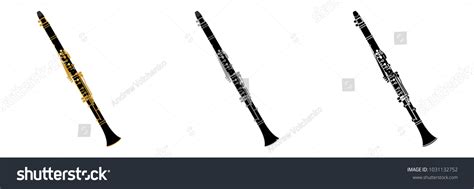 Clarinet Silhouette Over 2349 Royalty Free Licensable Stock Vectors