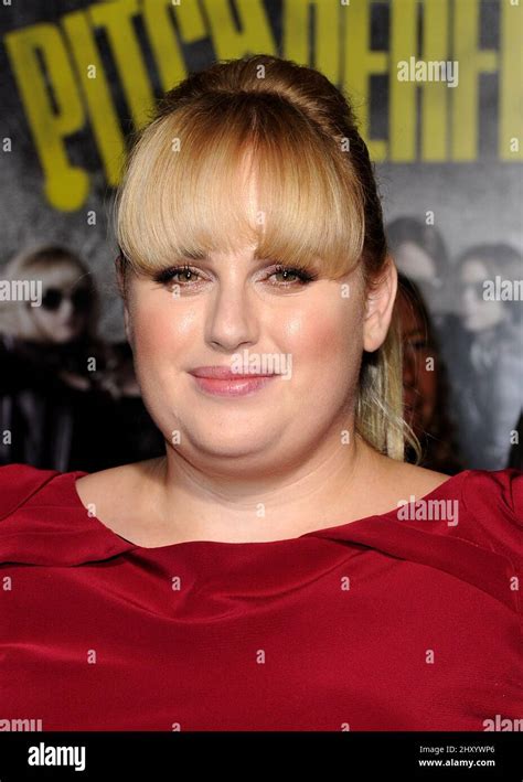 Rebel Wilson Attending The Pitch Perfect Held At The Arclight Theatre In Los Angeles Usa