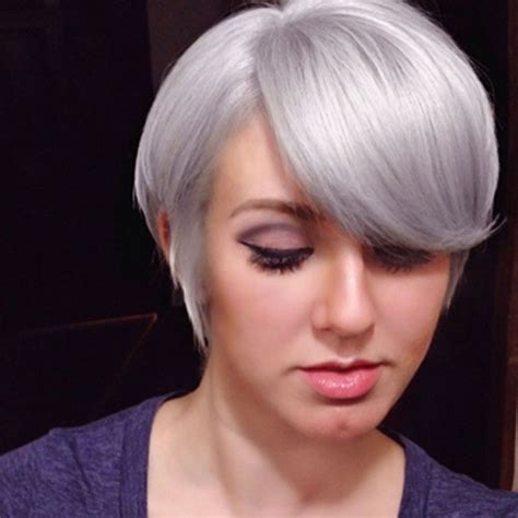 How To And Tips To Get The Yellow Out Short White Hair Silver White