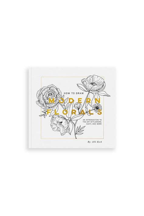 How To Draw Modern Florals (Mini) – Blue Star Press