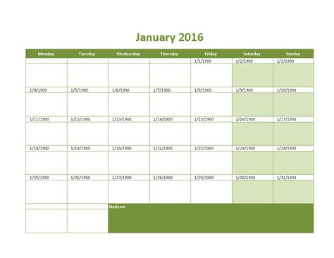 Monthly Calendar Schedule Excel How To Create A Monthly Calendar