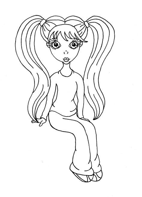 Zoe Coloring Pages For Girls