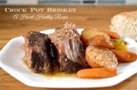 Desserts, sweets, drinks and sauces. Crock Pot Heart Healthy Brisket and Vegetables | Recipes