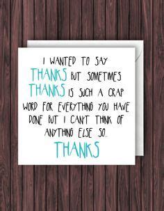 1000 Ideas About Funny Thank You Cards On Pinterest Thank You