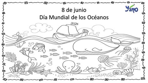 Dibujos Del Dia Mundial De Los Oceanos Para Colorear Colorear Imagenes Images