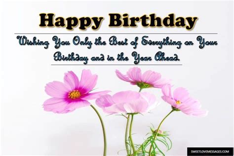2020 Best Birthday Wishes for Inspirational Person - Sweet Love Messages