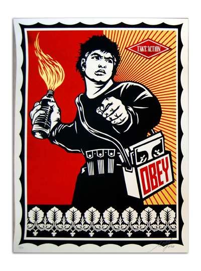 Powerful Protest Art Exhibits Shepard Fairey Playing Field