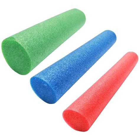 Buy Floating Pool Noodles Foam Tube Super Thick Swim Pool Foam Noodles Bright Colorful Swimming