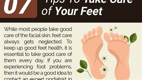 07 Tips To Take Care Of Your Feet Foot Houston