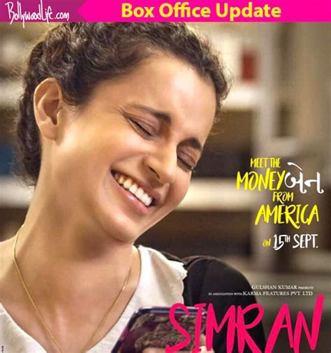 Simran Box Office Collection Day 4 Kangana Ranaut S Film Sees A Dip On The First Monday