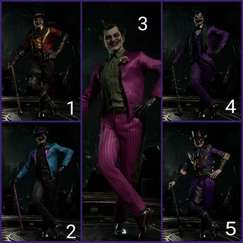 Joker Style In Five Rkombatfashion