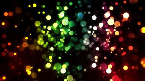 Wallpaper Sunlight Night Green Blurred Circle Christmas Lights