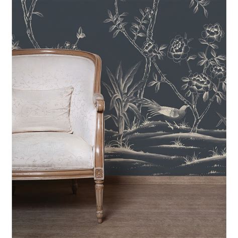 Affordable Hand Painted Chinoiserie Wallpaper Panels From Oriental