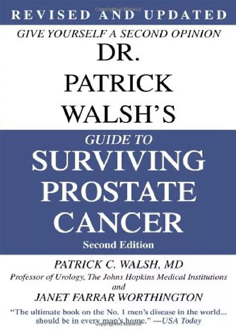 Ppt Read Pdf Dr Patrick Walsh S Guide To Surviving Prostate Cancer Second Editio