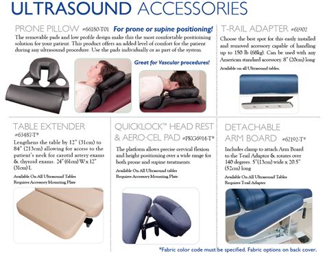 Specialty medical chairs refer to specialized medical chairs used for enhancing flexibility and comfort for the patients and healthcare providers during surgical procedures. Oakworks Medical Multi-Specialty Ultrasound Exam Table