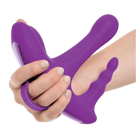 Threesome Rock N Ride Triple Stimulation Vibe Sex Toys Adult