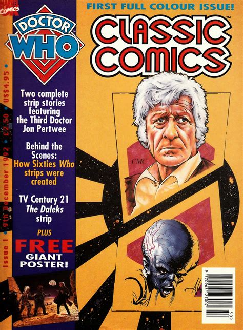 Starlogged Geek Media Again 1992 Doctor Who Classic Comics Issue 1