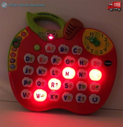 Vtech Alphabet Apple Learning Educational Toy Preschool Electronic Game
