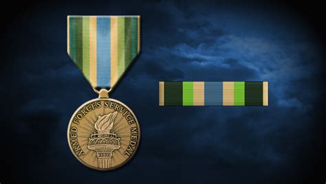 Armed Forces Service Medal Air Force S Personnel Center Display