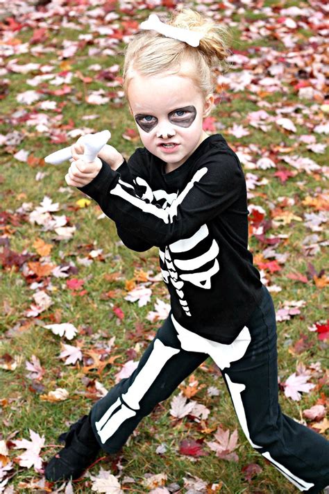 How To Make A Skeleton Halloween Costume Ann S Blog
