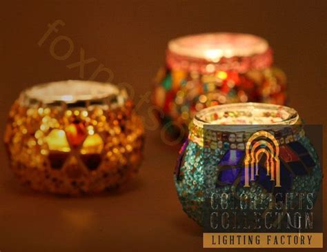 Ottoman Lamps Turkish Lighting Manufacturer Mosaic Tealight Holder