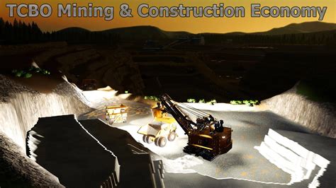 Tcbo Mining Construction Economy V03 Mod Farming Simulator 2022 19 Mod