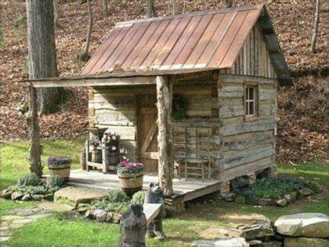 Pin By Schneemanfolkart On Primitive Log Cabins Tiny