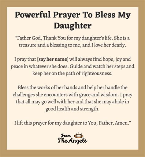 10 Prayers For My Daughter Protection Strength And Health Prayers For