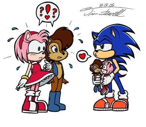 What Sonic Wants With Sally And Amy Sonic The Hedgehog