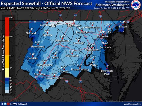 Winter Weather Advisory Issued For Fairfax County This Afternoon