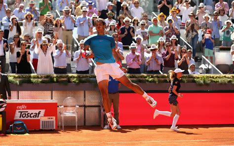 Photos Rafael Nadal Powers Into Final Of Madrid Open Rafael Nadal Fans